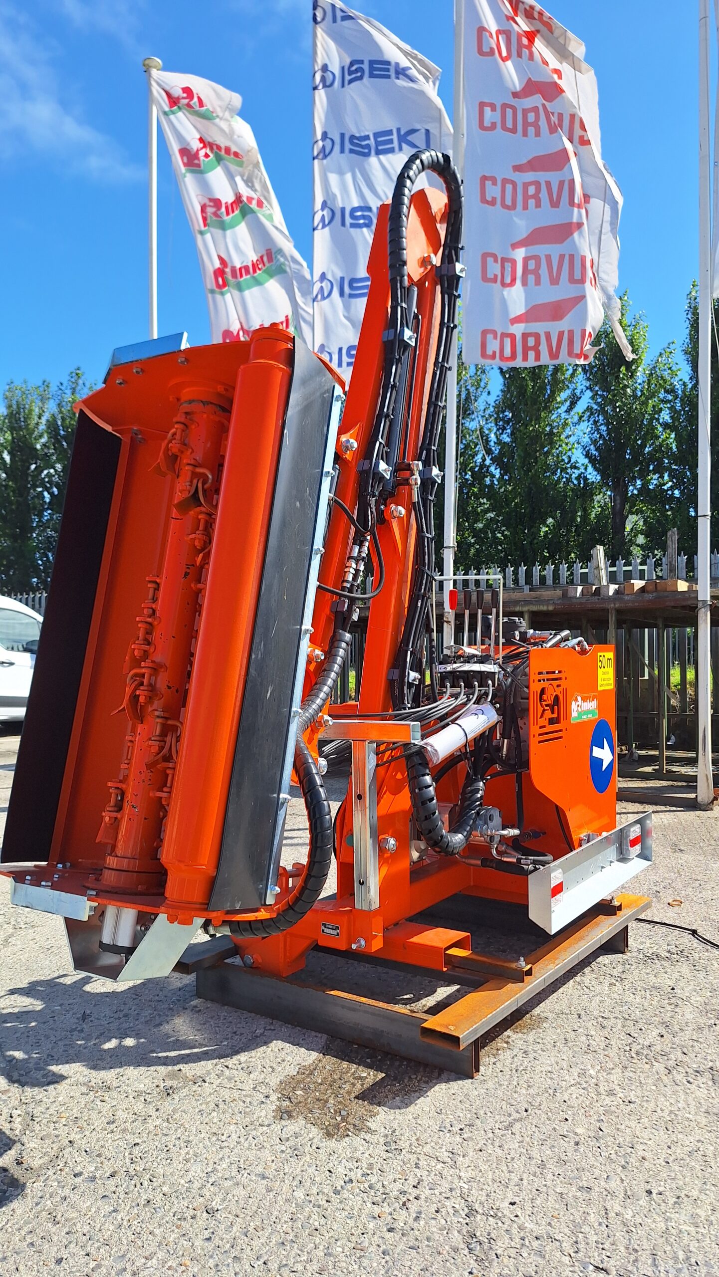 Rinieri BRV Flail Hedge Trimmer - Image 2