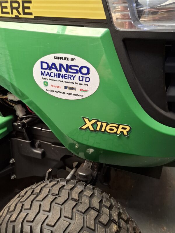 John Deere X116R Mower - Image 8