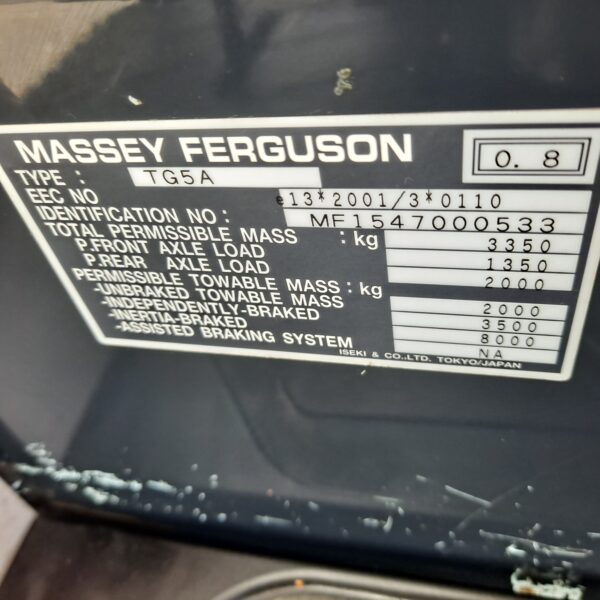 Massey Ferguson 1547 Compact Tractor - Image 19
