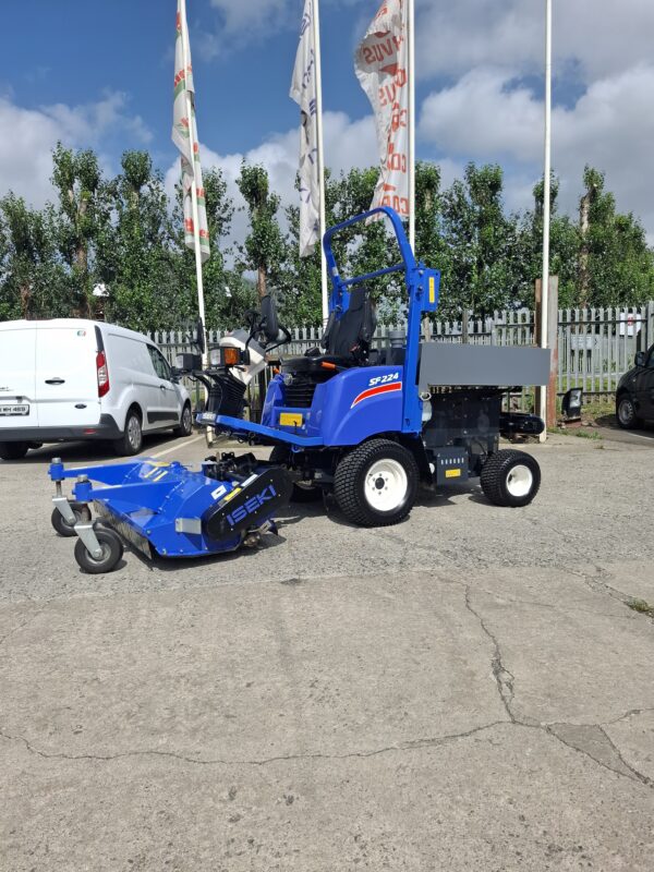 Iseki SF224 Used Out Front Mower With Two Decks - Image 8